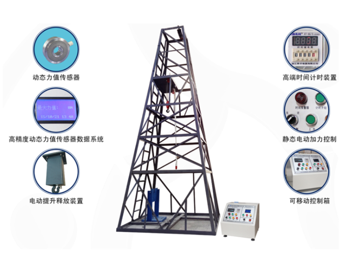 AQD-DT-T3安全帶整體動態(tài)負荷、靜態(tài)負荷測試儀